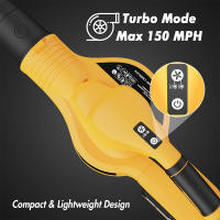 Soplador de aire eléctrico de alta potencia, 2 modos de velocidad para batería Makita de 18V, soplador de hojas/polvo inalámbrico de mano, herramientas de jardín - details 1