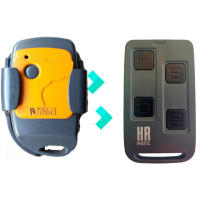 PUERTAS CUBELLS Mando de Garaje HR R4OM4P compatible con PUERTAS CUBELLS E1C DCS PLUS JCM - details 0