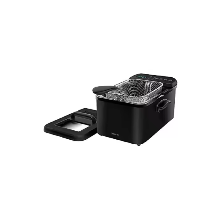 CECOTEC 04303 - Freidora Con Aceite Cleanfry Luxury 4000 Black - 1
