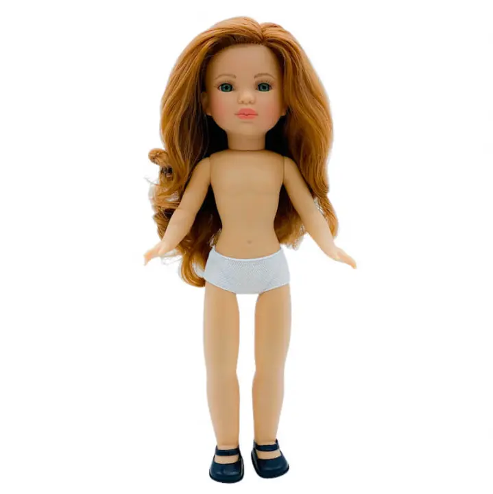 Muñeca colección Simona original 2021 desnuda de 40 cm edición limitada 100% vinilo. Fabricada en España por Folk Artesanía - 1