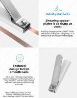 Tijeras De Uñas Xiaomi Mijia De Acero Inoxidable Con Cubierta Antisalpicaduras Para Cuidado De Los Pies Y Uñas Herramienta Profesional Para Uñas - details 8