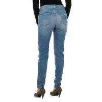 Armani-Pantalones Largos Tejanos Efecto Gastado y Rasgado 3Y5J28-5D0UZ para Mujer