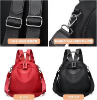 Mochila De Moda Para Mujer En Lona Oxford Gran Capacidad Casual Para Viajes Bolsa Escolar With Cierres De Cremallera - details 5
