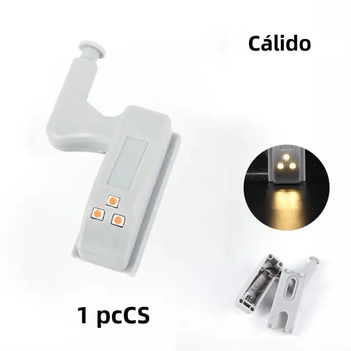 Lámpara LED Para Puerta De Armario Sensor De Movimiento Luz Nocturna Universal Para Cocina Armario Y Pared Dormitorio - 1