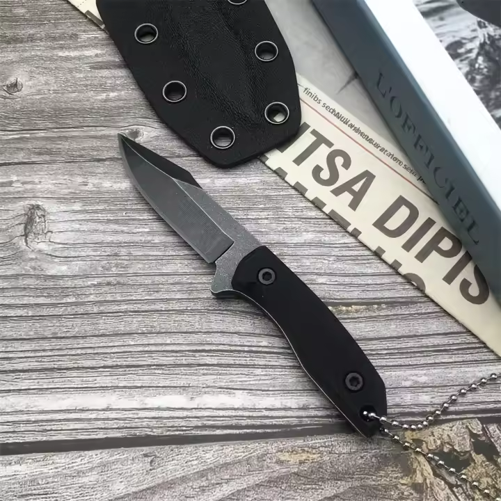 Nueva Cuchillo Táctico 36CB Master Hunter Fijo Con Hoja De Acero Inoxidable 8Cr13Mov Mango De Nylon Y Fibra De Vidrio Herramienta De Sobrevivencia Al Aire Libre Para Camping Con Funda Externa - 1