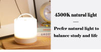 Lámpara De Noche LED Táctil Recargable Con Protección Ocular 3 Colores Regulables Iluminación Portátil Para Mesa Y Cama - details 4