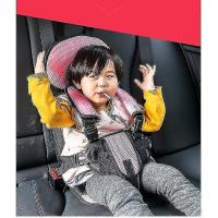 BIT Asiento de seguridad para niños de coche Simple cinturón de seguridad portátil, 0 12 años de edad niños coche cinturón de seguridad Protector Fo - details 1