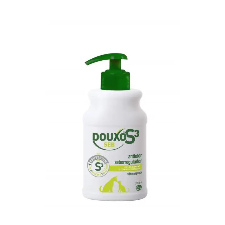 DOUXO S3 SEB CHAMPU 200ML - 1