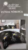 RedHer+Home Modelo Sil Juego de Funda Nórdica reversible Estampada para Cama 90/105/135/150 Funda nórdica Microfibra con cremallera - Funda almohada - Funda edredon suave y transpirable. - details 1