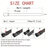 Cinturón De Lona Para Hombres Con Hebilla Automática Resistente Y Práctica Para Ropa De Trabajo Al Aire Libre Estilo Casual - details 0