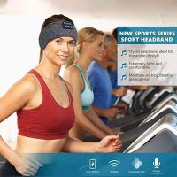 Cinco Pares De Auriculares Bluetooth Inalámbricos Deportivos Y Sombrilla De Ojos Con Cinta Elástica Para Dormir Headband De Música - details 2