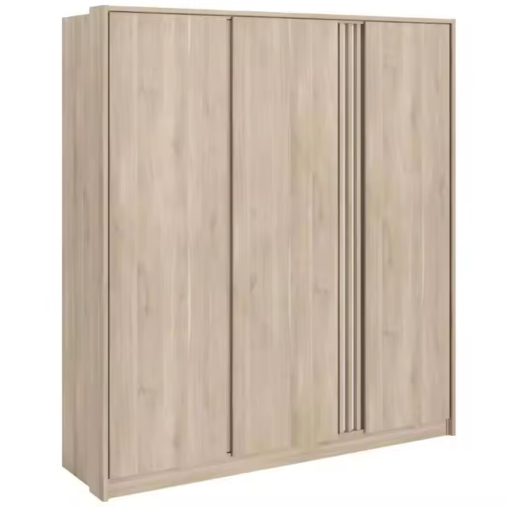 Armario grande Eik con 3 puertas color Roble Japonés 185x203 cm - 1