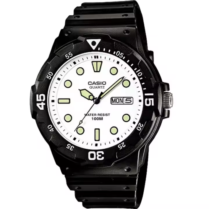 Casio MRW-200H-7EVDF Reloj Analógico Hombre Sumergible 10ATM Deportivo Negro - 1