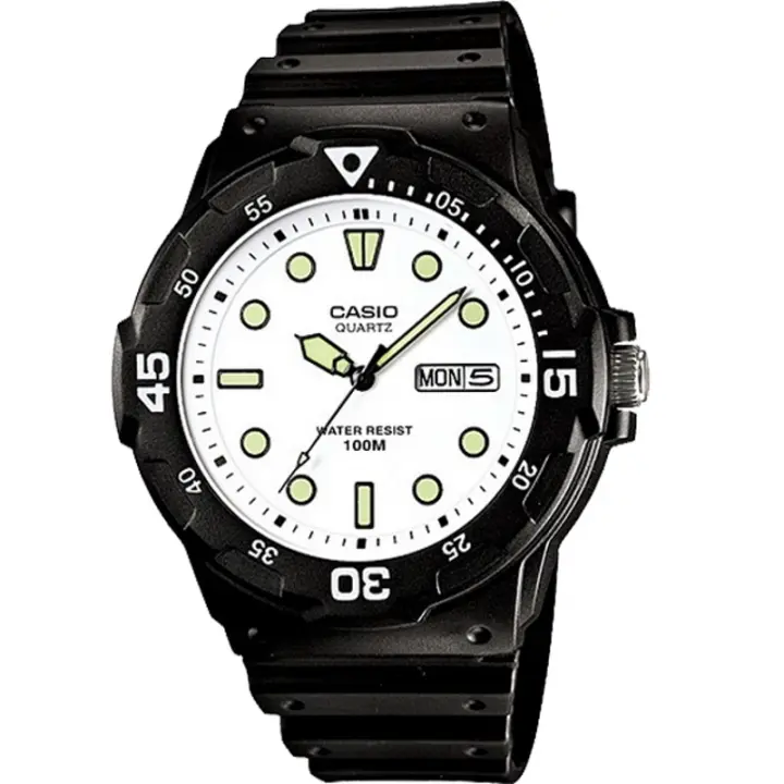 Casio MRW-200H-7EVDF Reloj Analógico Hombre Sumergible 10ATM Deportivo Negro - 1