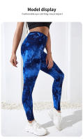 Treguas De Yoga Para Mujer Con Cintura Alta Y Sin Costuras Leggings De Gimnasio Para Ejercicio Y Fitness Talla Verdadera - details 7