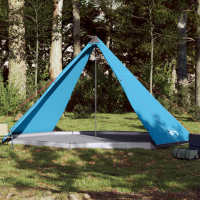 vidaXL Tienda de campaña familiar tipi 8 personas impermeable Color Azul,  Verde,  Gris y mas - details 0