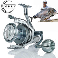 Carrete De Pesca Spinning MBLN 35kg/77lb Max Drag 90% Metal Completo Resistente Al Aliento Para Pesca En Oceano Y Playa - details 4