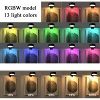 Lámpara De Pared LED Magnética Con Control Remoto Luz De Exposición De Arte RGB De 13 Colores Montaje En Pared Regulable - details 5