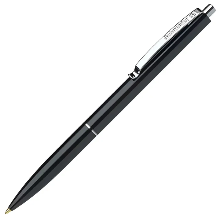 Schneider bolígrafo fino k15 con clip metálico recargable negro - 1