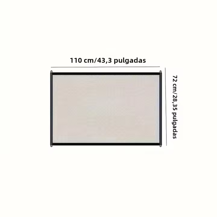 Red De Valla Para Perros Red De Barrotes Plegable Y Transpirable Protección Para Puertas Y Espacios Seguridad De Los Animales Producto Para Mascotas - 1