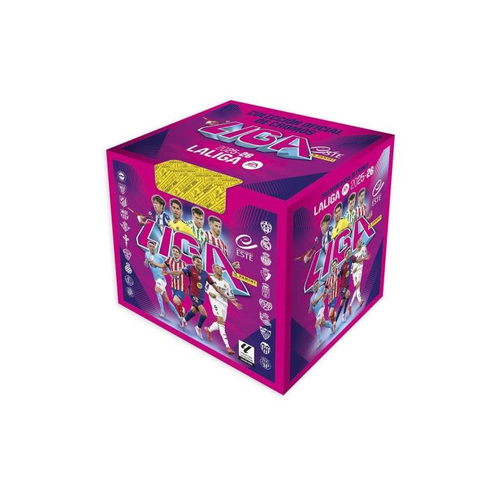 Cuarta Edición- Panini Pegatinas Para La Liga Este 2025-2026 - Colección Oficial de Cromos (Caja de 50 Sobres)