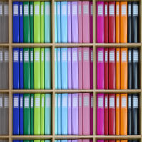 Caja rígida de Archivo de 2.5 cm con Cierre de Gomas Elásticas Redondas extra Anchas a Juego con Cubiertas Rígidas y Solapas muy Resistentes en 12 Colores Colorline. 100% Reciclable by Office Box. - details 0