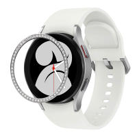 Carcasa De Protección Para Samsung Galaxy Watch4 5 6 7 Con Borde Decorativo De Diamante Accesorios De Bumper Metálico Para Reloj - details 7