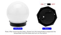 8pcs Luz Solar LED Para Jardín Lámpara De Suelo Redonda Impermeable Instalación En Suelo Iluminación Nocturna Para Paisaje Exterior - details 6