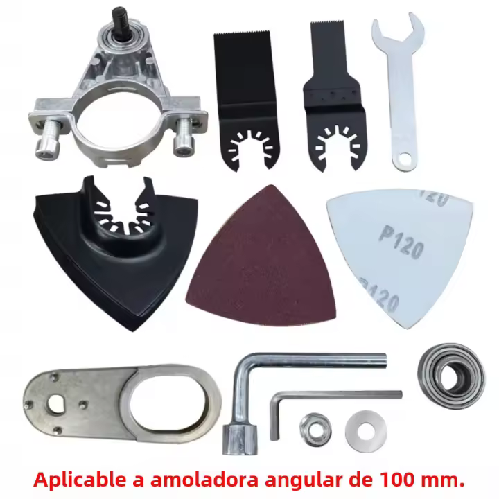 Adaptador Universal De Conversión Para Máquina De Polir Y Oscilar 100mm/115mm/125mm Tornillo M10 M14 Herramientas Eléctricas - 1