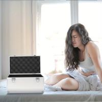 Alta Calidad Aluminio Suitcase Partes De Baño Organizador De Juguete Garage Almacenamiento Portátil Caja Metálica Con Cerradura Sin Esponja - details 5
