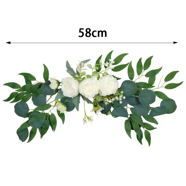 Arco De Boda Artificial De Champán Con Peonía Y Rosa DIY Decoración De Flores Para Fiesta Casamiento Bohemia Hogar Navidad - 1