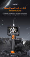 Cámara De Endoscopio Industrial 4.3" Con Lente Dual HD 1080P Inspección De Coche Cámara De Tubería Con LED IP67 Impermeable - details 0