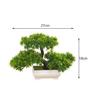 Arbol Bonsai Artificial De Pino Japonés Para Decoración De Escritorio Centro De Mesa Baño Sala De Estar Dormitorio Estilo Rústico Farmhouse - details 5
