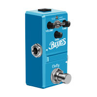 Pedal De Efectos De Guitarra Clefly Super Mini Nano Blues Mood Overdrive Estilo Blues 2 Modos Normal/Fat True Bypass Caja De Metal Completa - details 5