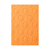 Carpeta De Emboss 3D Ovalo Doodle Sólido Y Hueco Para Scrapbooking Y Manualidades DIY Texturizado Stencil - details 3