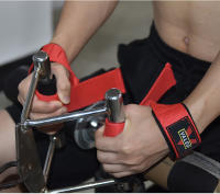 LOOGDEEL 1Par De Cinturones De Fitness Con Espuma Para Muñecas Antideslizantes Y Confortables Para Gimnasio Pull-Ups Y Squats - details 6