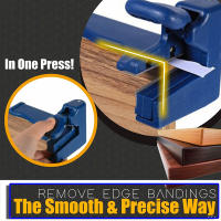 Máquina De Enbande Lateral De Madera Doble Herramienta De Carpintería Manual Para Madera PVC Madera De Plywood Muebles Trimmer De Cabeza Y Cola - details 8