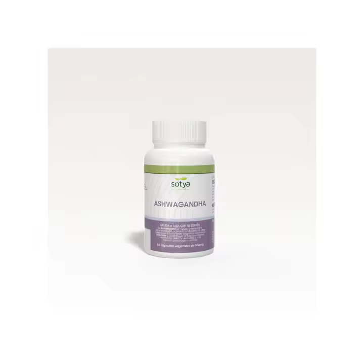Sotya Ashwagandha 570mg 60 Cápsulas - Complemento Alimenticio - 1