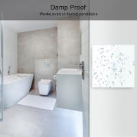 Interruptor De Pared Inteligente Wifi Tuya 1/2/3 Gang EU Con Control Remoto RF433 Compatible Con Alexa Y Google Home - details 5