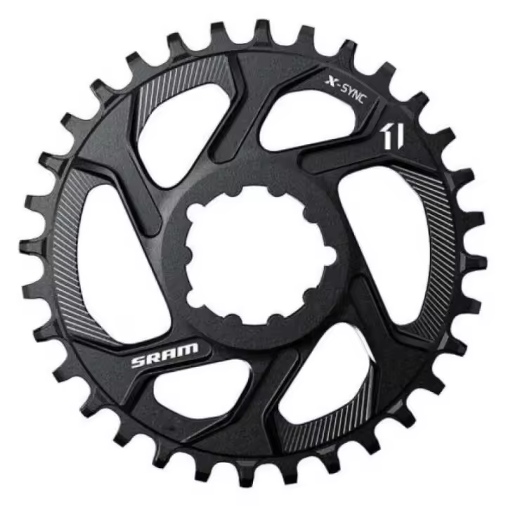 SRAM | Plato XX1-X01 3mm Off-set 11v - La marca Sram sorprende con el peculiar diseño de sus platos, más conocido como X-SYNC.
Sram ha revolucionado completamente el sector de transmisiones para - 1