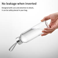 Botella De Agua Portátil Transparente De Plástico Para Deporte Y Viajes Ideal Para Ciclismo Y Senderismo Adultos - details 2