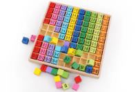 Juguete Educativo De Tabla De Multiplicación En Madera Para Niños Montessori Tablero De Matemáticas De Fase Temprana 99 - details 1