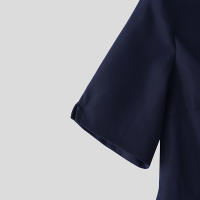 ZANZEA Vestido Elegante Para Mujer Oficina Estilo Coreano Vintage Manga Corta Cintura Ajustada Vestido Mini Verano A-Line Para Fiesta - details 13