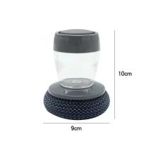 Cepillo De Limpieza Para Platos Y Vajilla Con Dispensador De Jabón Eco-amigable Material PP Herramientas Pequeñas Prácticas Para La Cocina - details 9