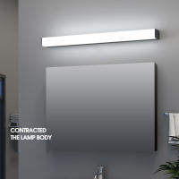 Lámpara De Pared LED Super Brillante 40cm/50cm Para Baño Y Dormitorio Luz De Espejo En Acrílico Iluminación Interior Moderna - details 7