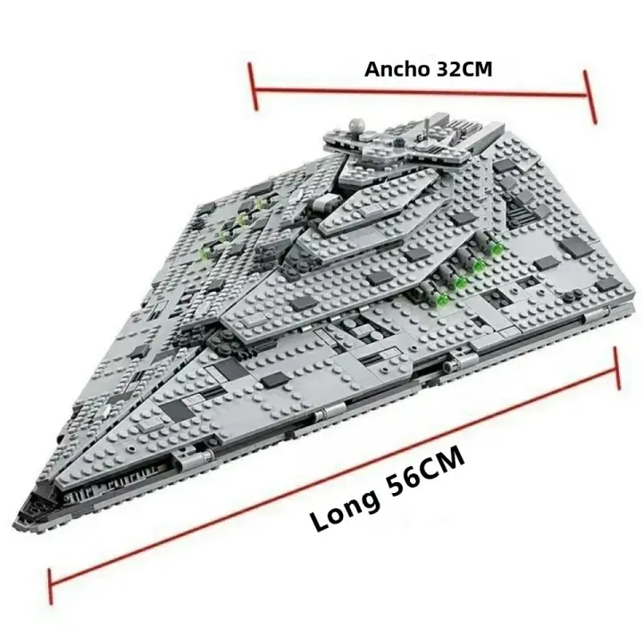 Nuevo Modelo De Barco Espacial Destruye Compatible Con Starship Juguetes DIY Para Niños Regalos De Cumpleaños 1457 Piezas - 1