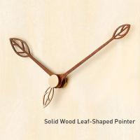 Reloj de pared de madera maciza de madera natural de 12 pulgadas movimiento silencioso sin ruido de tictac moderno estilo simple sala de estar dormitorio cocina habitación de los niños - details 1