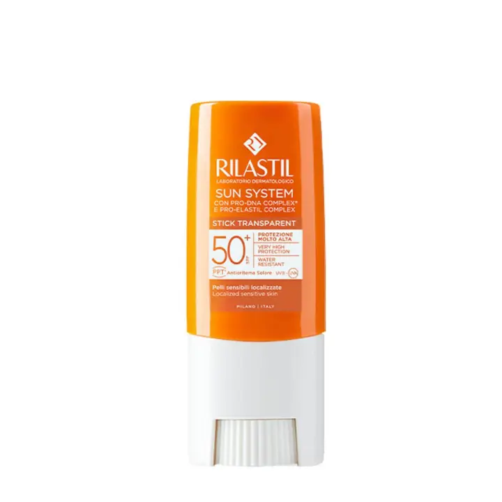 Rilastil sun system stick transparente spf 50+ 8,5ml - 1