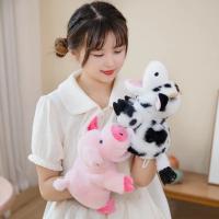 Nuevos Juguetes De Peluche Animales Muñecos De Dedo Educativos Para Bebés Pato Oveja Vaca Perro Caballo Regalo Para Niños - details 1