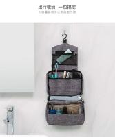 Bolsa De Maquillaje Multifuncional Para Hombres Y Mujeres Organizador De Viaje Estuche De Almacenamiento De Cosméticos Plegable Para Bebistas - details 8